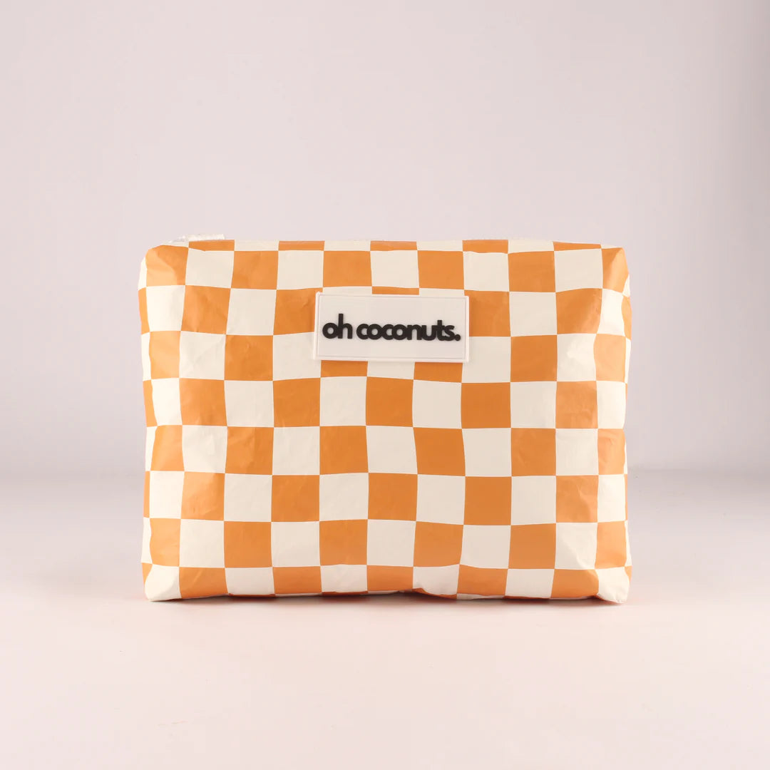 Large Beach Pouch - Keen As Mustard