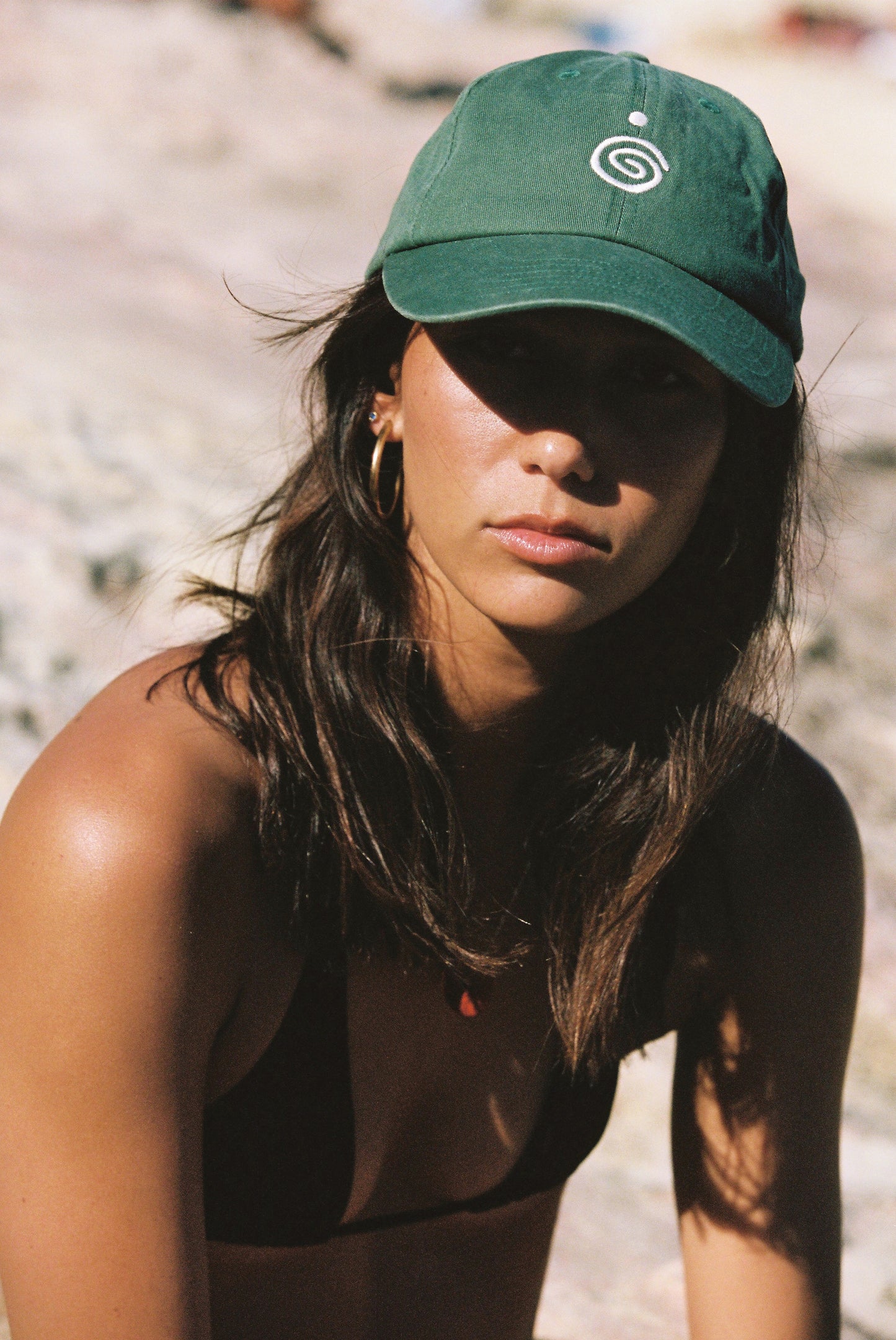 Re-centre Cap - Olive