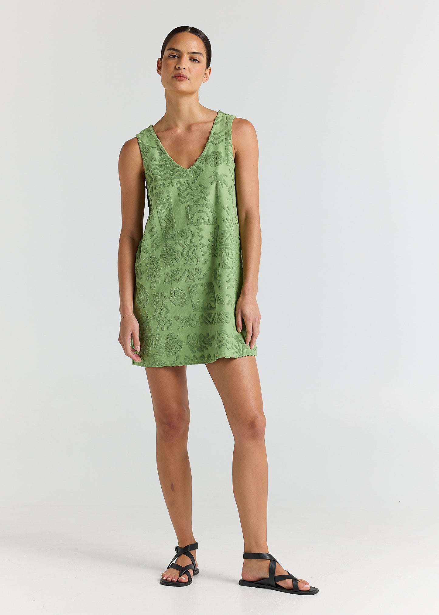 Mai Tai Dress - Palm