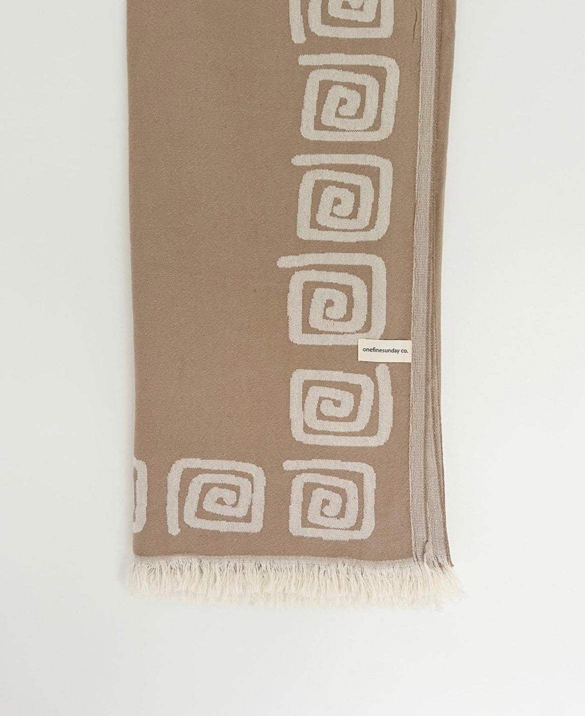 The Spiral Towel - Tan