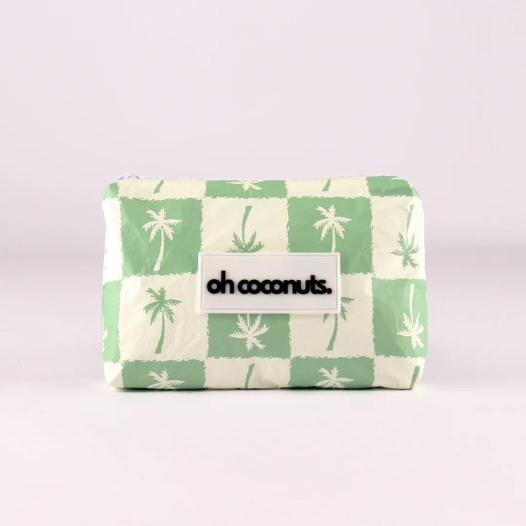 Wallet Pouch - Green Palms
