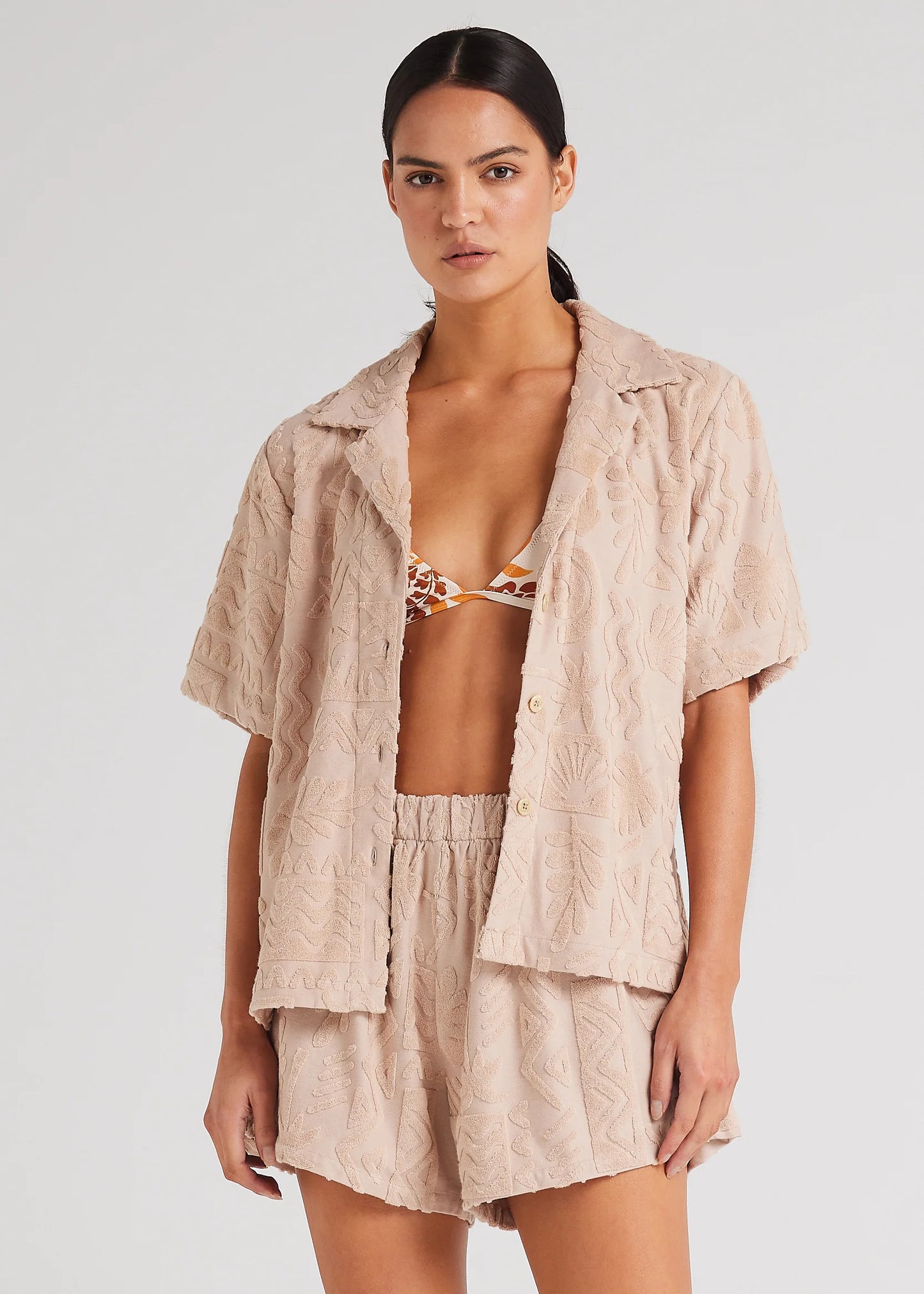 Mai Tai Shirt - Mushroom