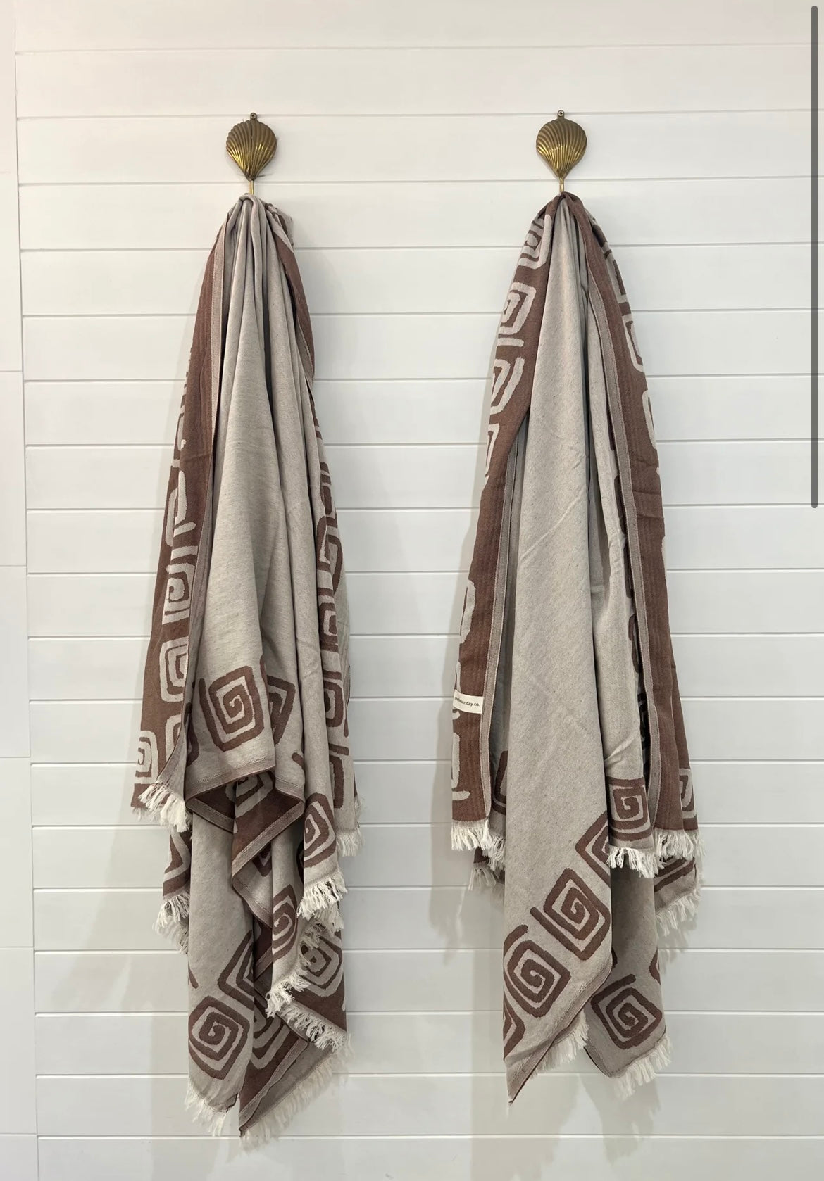 The Spiral Towel - Cocoa