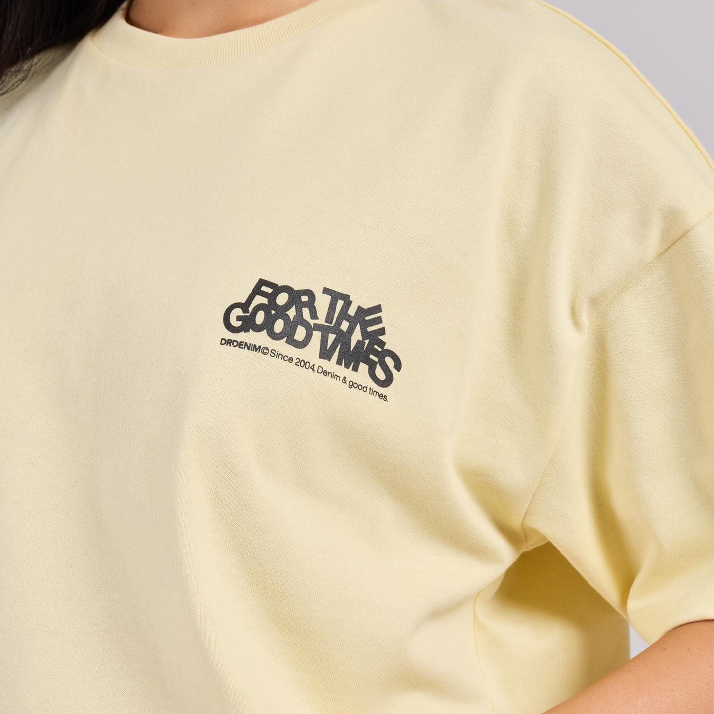 Trooper Tee - Light Yellow Flower