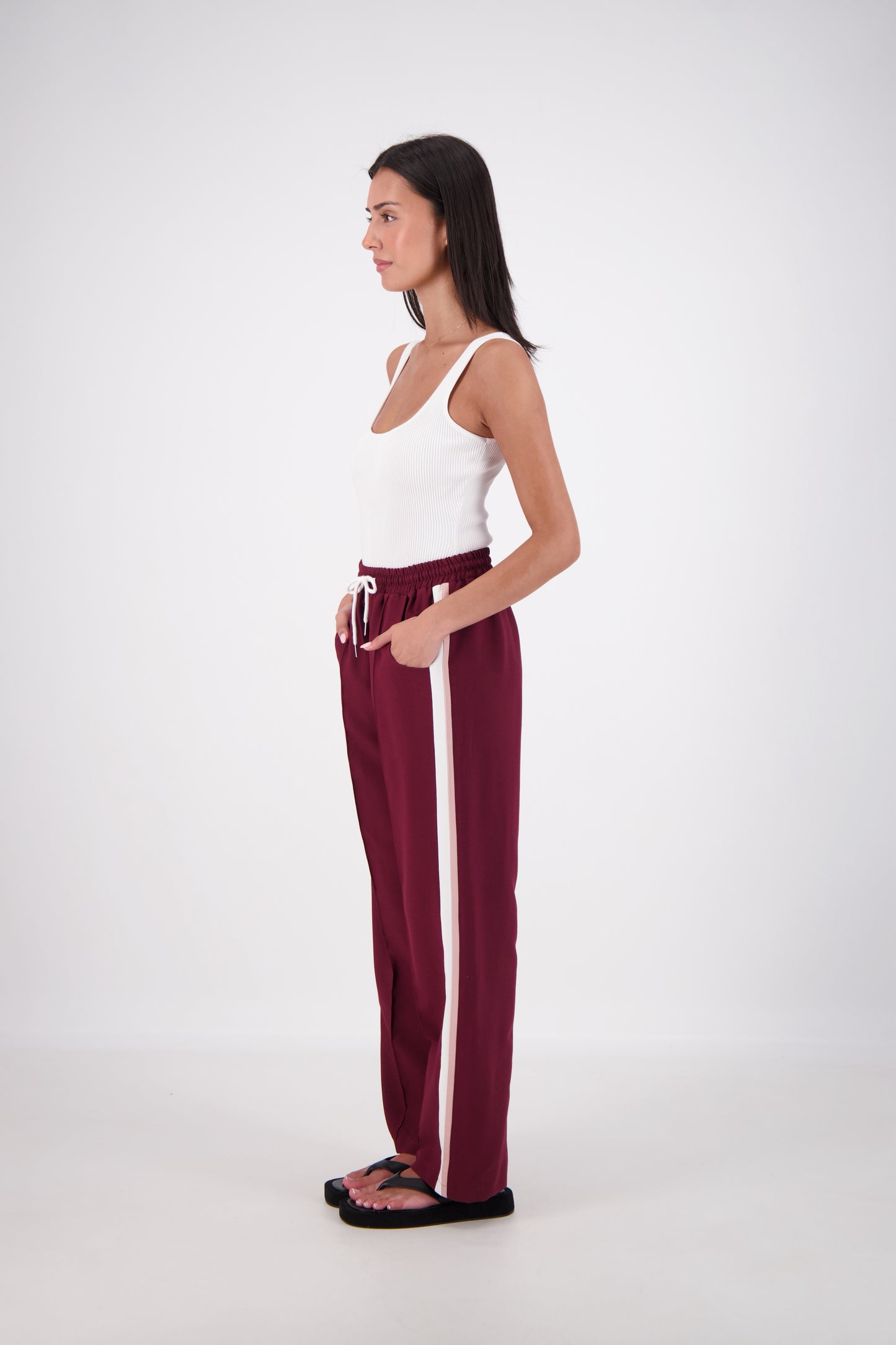 Cassis Trouser - Plum
