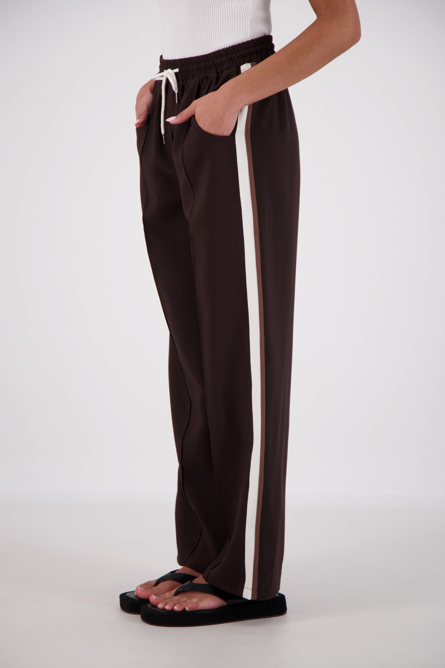 Cassis Trouser - Dark Brown