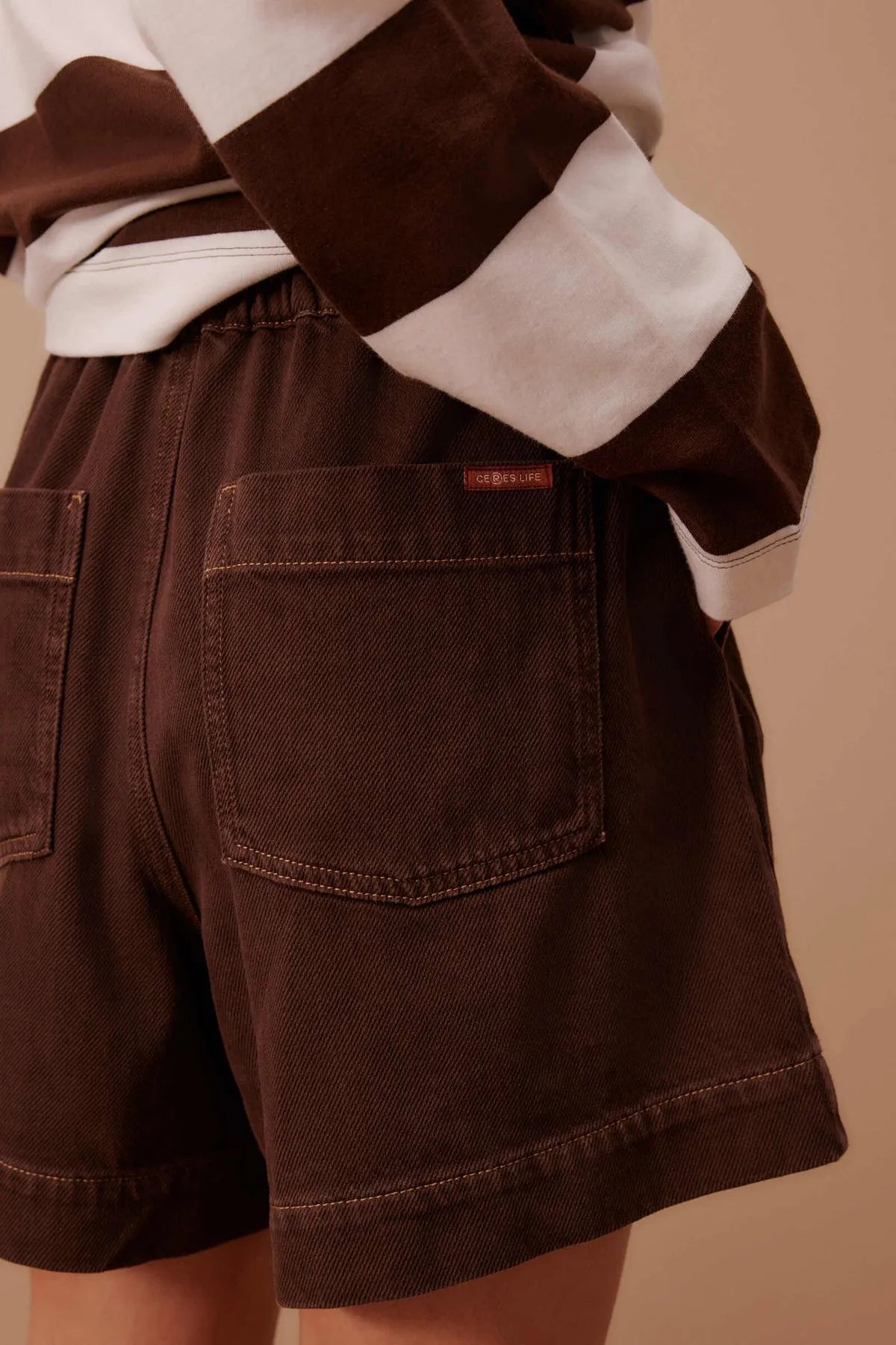 Relaxed Everyday Short - Chocolate