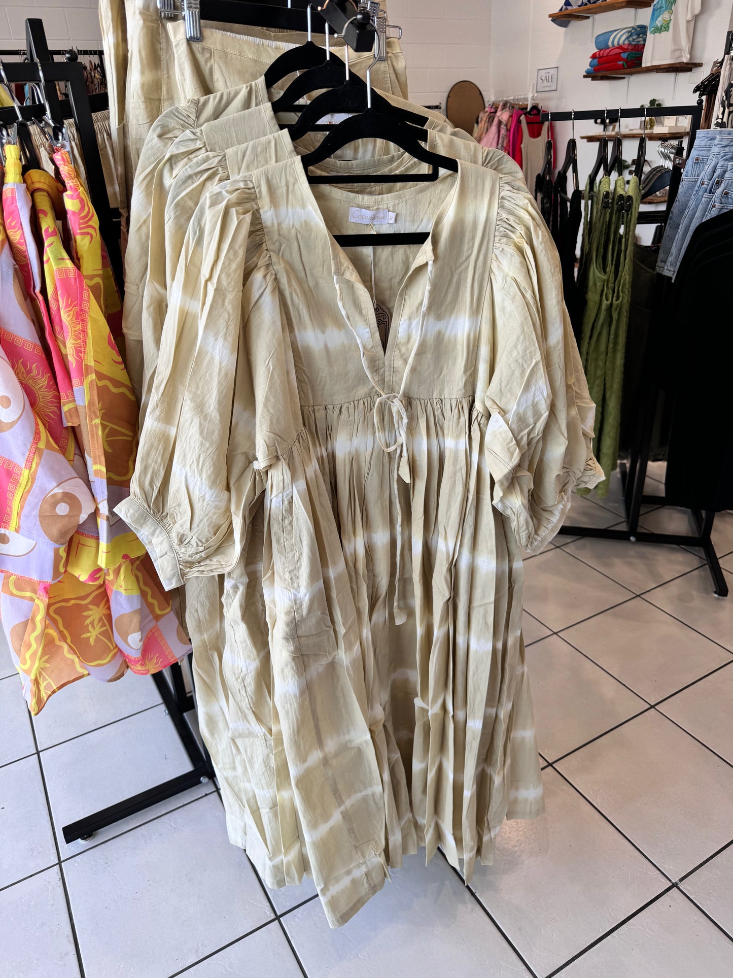 Luciana Dress - Tie Die