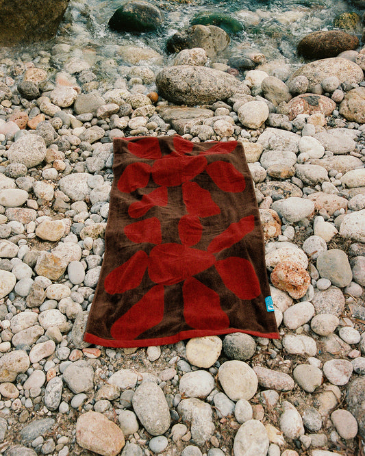 Calvi Towel - Red