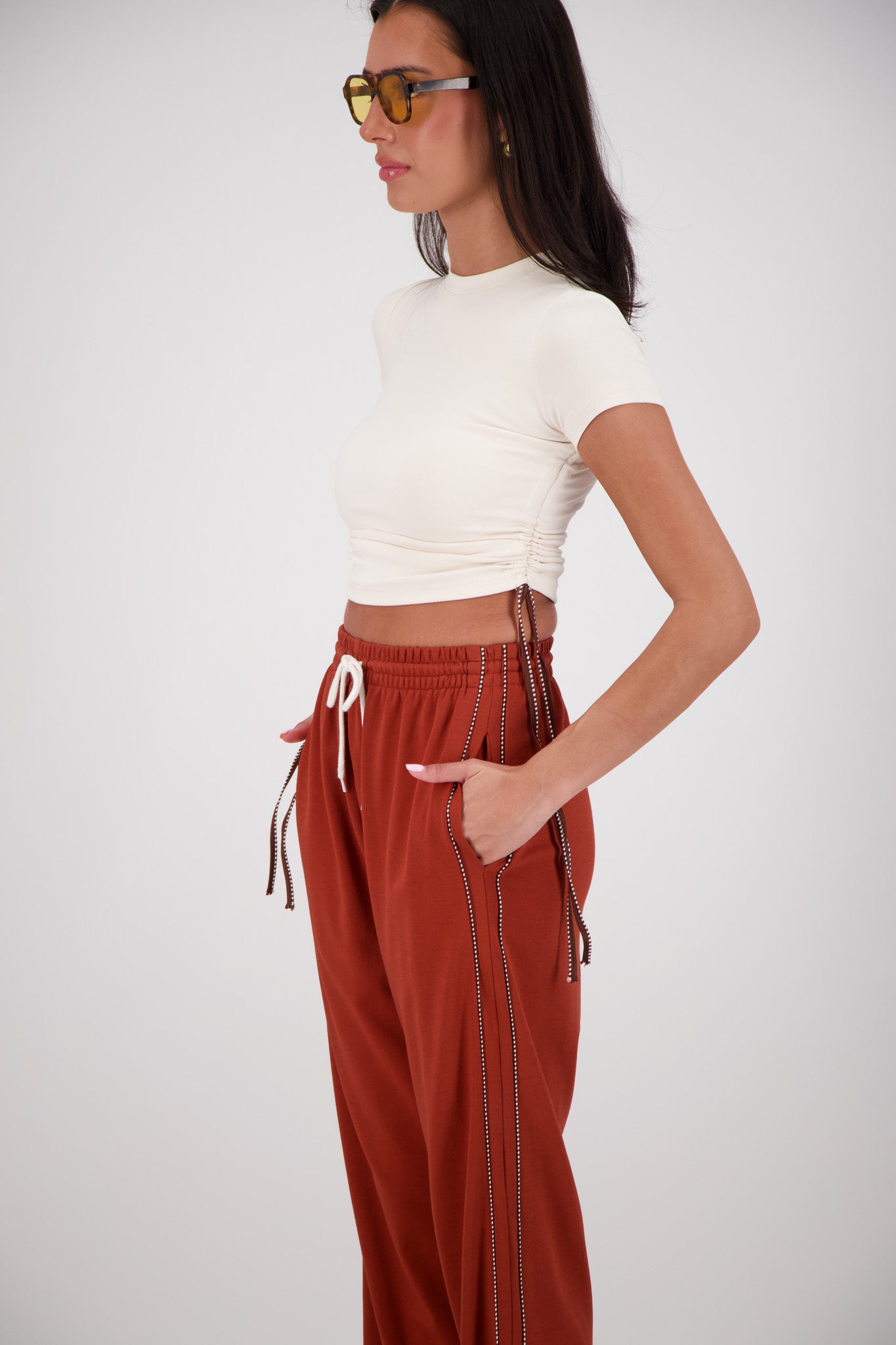 Manarola Trackpant - Tobacco