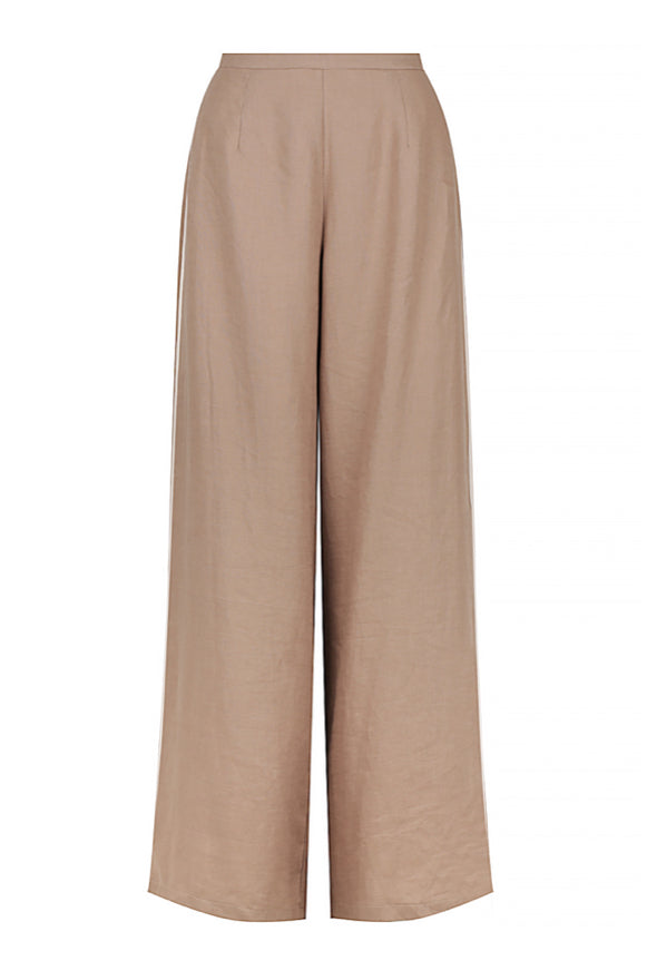 Lola Latte Linen Pant