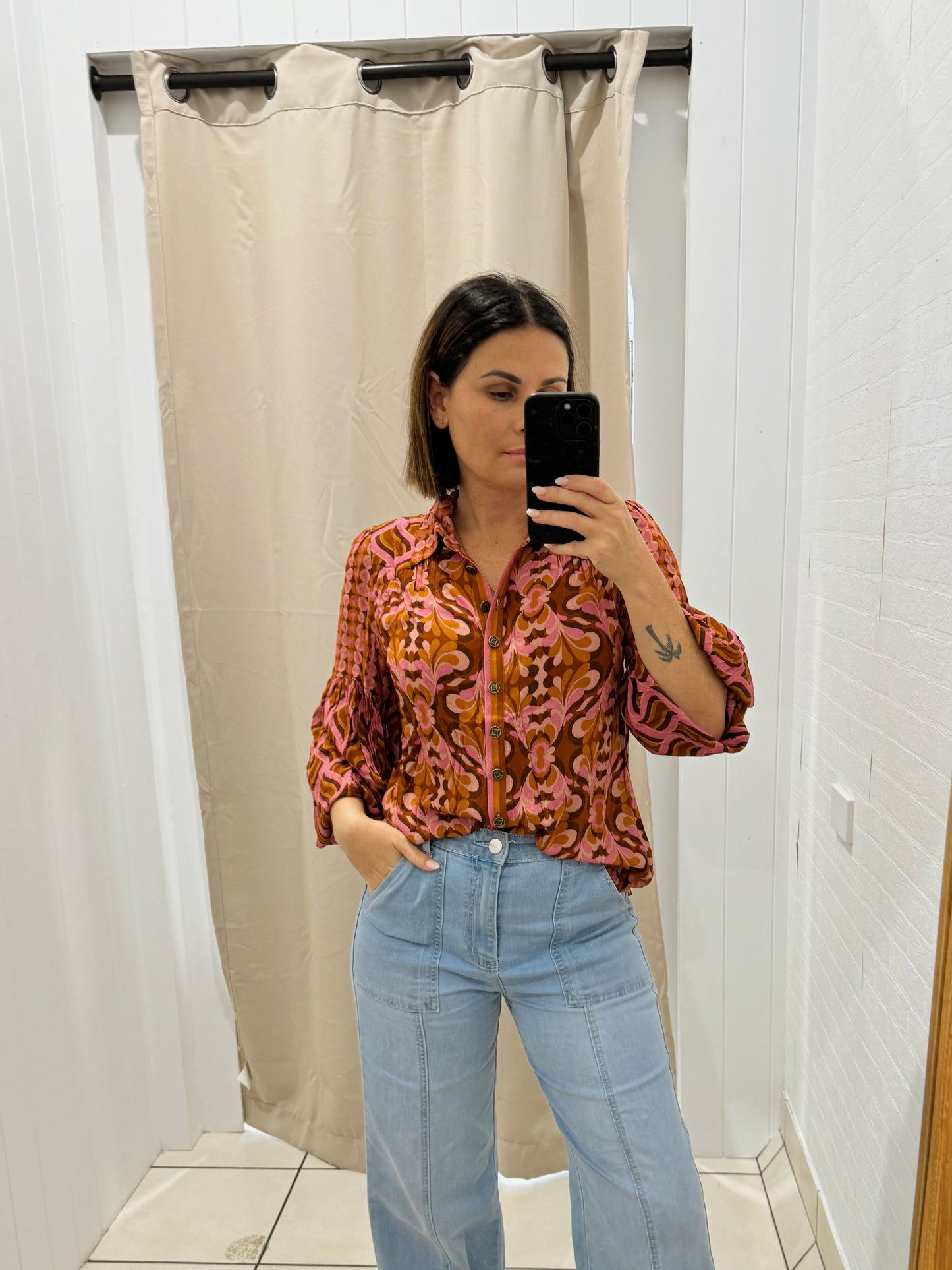 Libby Blouse - Rosewater