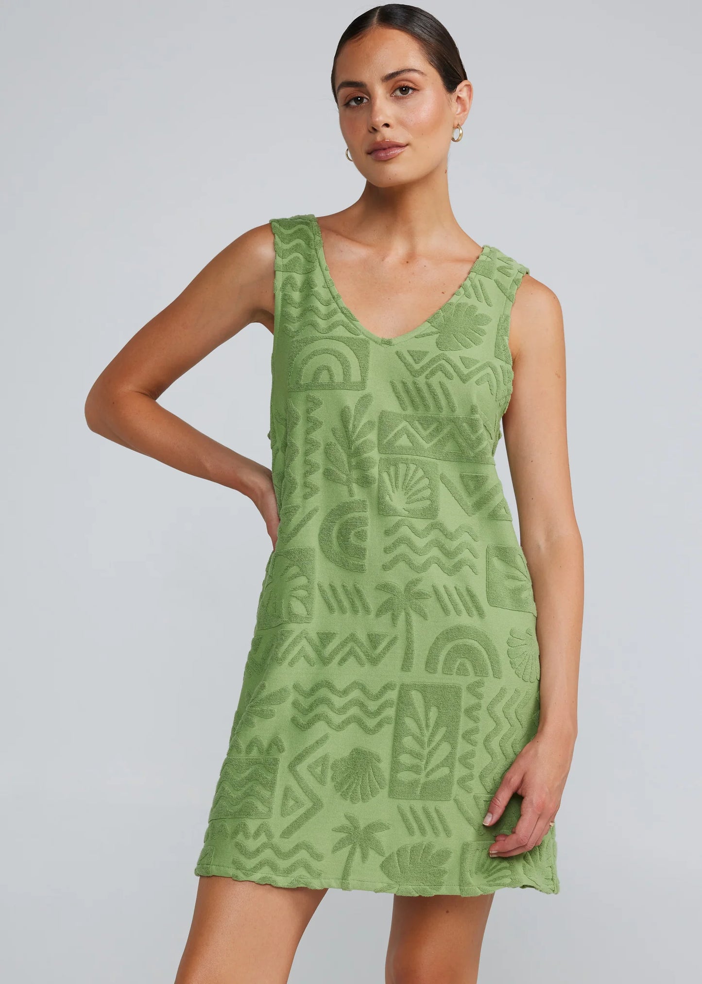 Mai Tai Dress - Palm