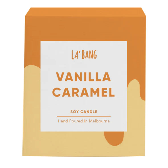 Vanilla Caramel Wood Wick Candle