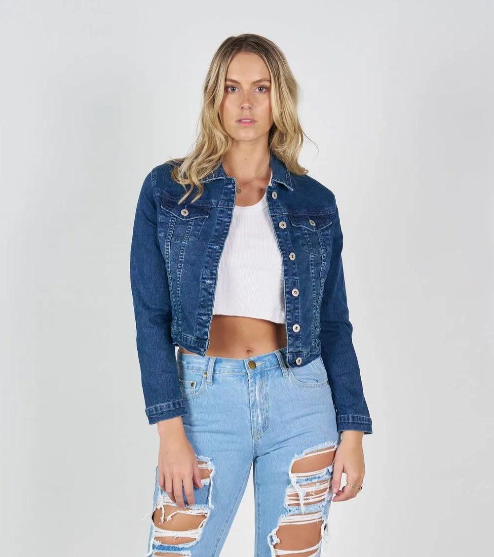 Denim Jacket - Dark Denim