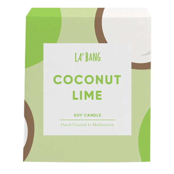 Coconut Lime Wood Wick Candle