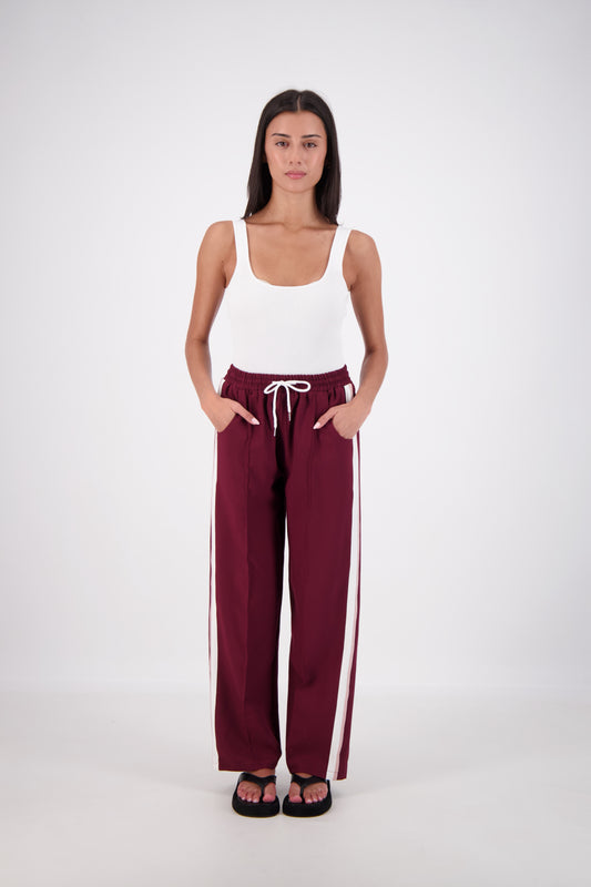 Cassis Trouser - Plum