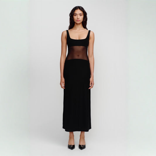 Justine Maxi Dress - Black