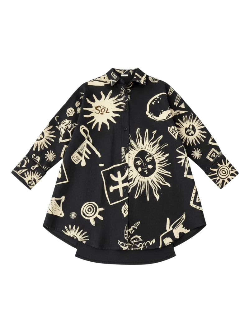 Nacida Shirt - Juanita Black